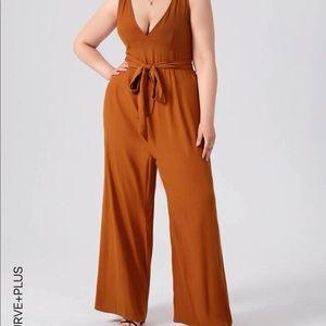 SHEIN Brown Jumpsuit